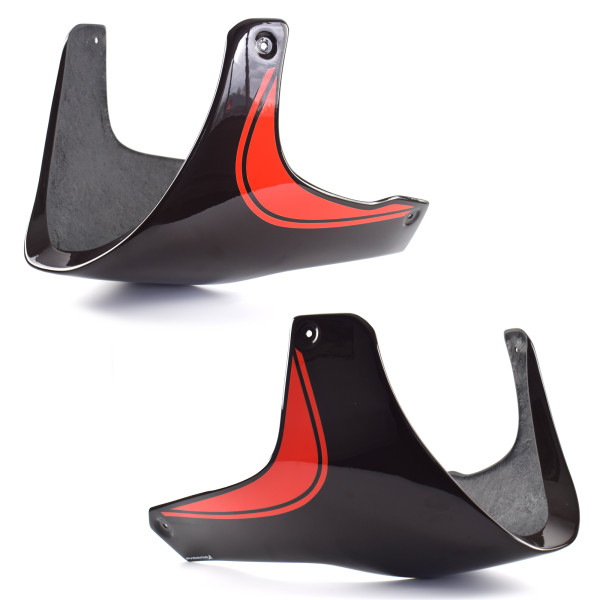 Pyramid Plastics Pyramid belly pan | candy diamond brown & metallic orange (50th anniversary) | kawasaki z 900 rs 2022>2022